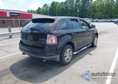 2007 Ford Edge Sel из США, поврежденный, VIN 2FMDK38C67BA64771